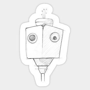 A Robot Sticker